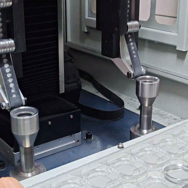 Productos de cubierta redonda pulida para equipos de rectificado y cepillado CNC de 2 estaciones para superficies de productos redondos regulares 7