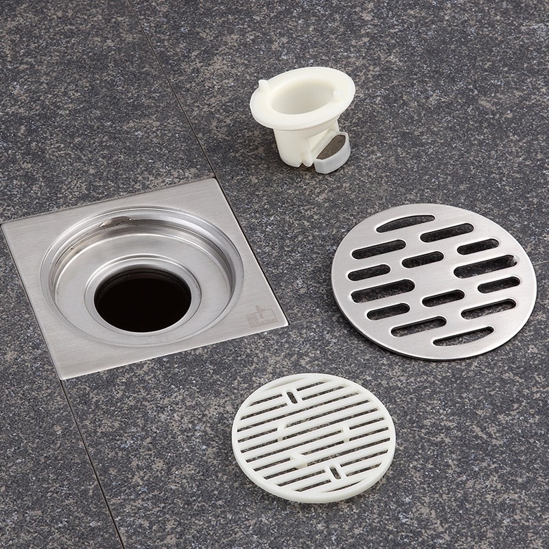 Acero inoxidable de pulido del metal de la cabeza de la máquina pulidora 8 automáticos del espejo del dren de piso