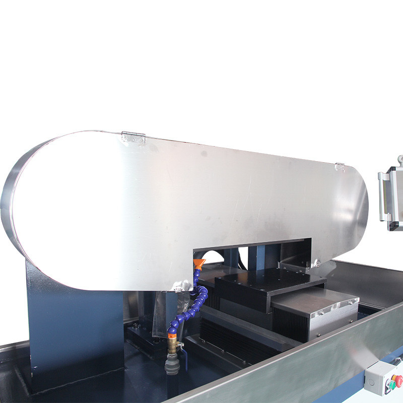 Alta eficiencia cinturón húmedo Sander molienda de metal máquina de fresado CNC de 2 ejes máquina de dibujo de alambre de molino de agua de superficie de CNC