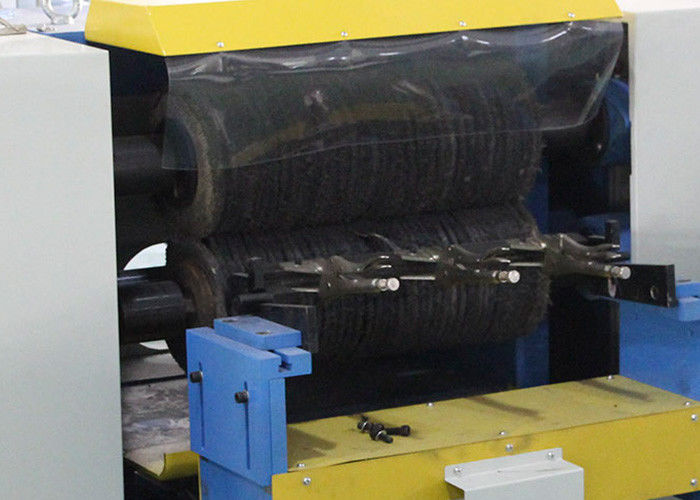 Espejo que acaba la máquina pulidora de los cubiertos del eje doble para la manija de la cuchara del acero inoxidable