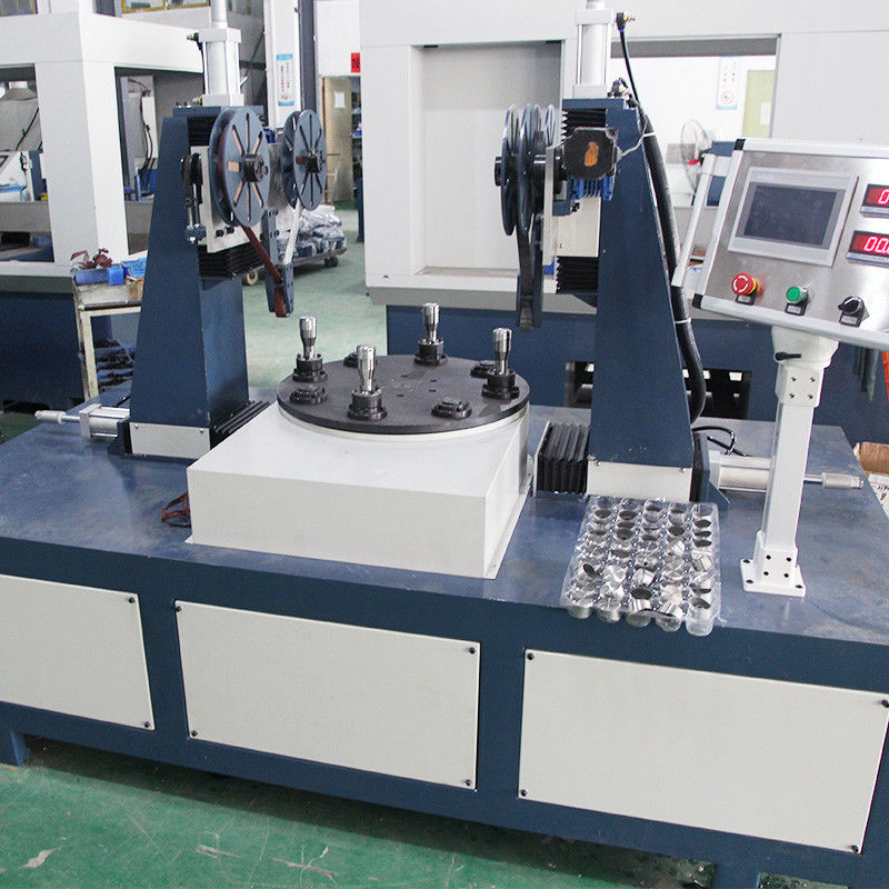 3 Cabezas de rectificación Máquina de pulido de disco automático continuo Máquina de dibujo de alambre Superficie redonda del producto Dibujo de alambre
