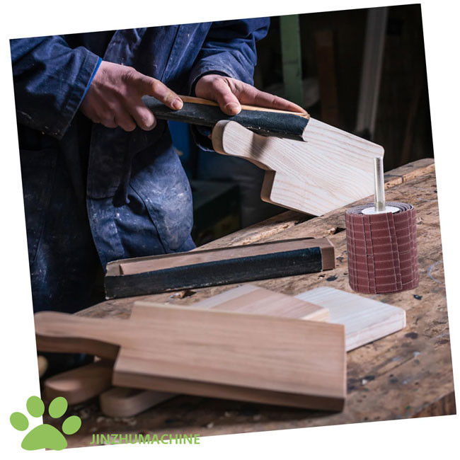 Consumables para el pulido Ruedas de laminación duraderas Tejido de esmeralda 250 * 50 mm Grita 240 alambre abrasivo Rueda de laminación para el pulido de molienda