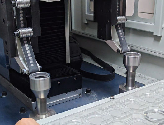 Fabrica de productos de cubierta redonda pulida directa 2 Estación de equipo de cepillado de rectificación CNC Superficies de productos redondos regulares